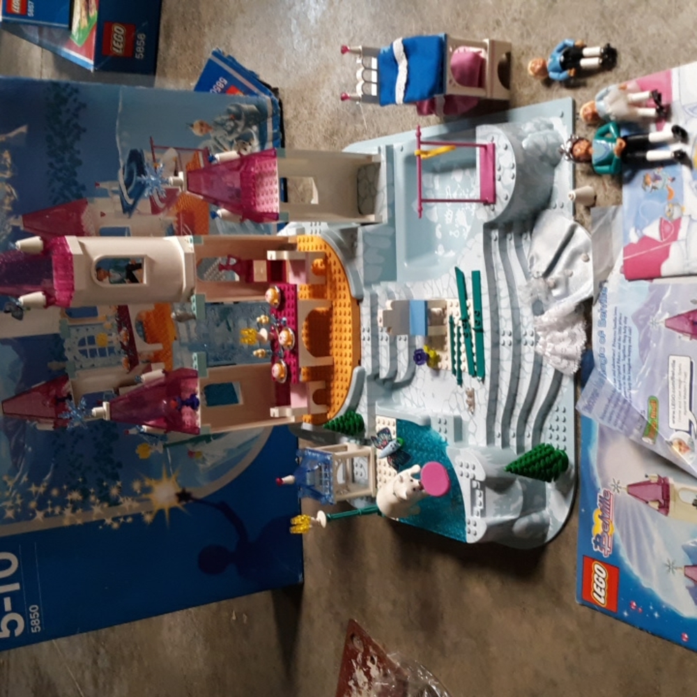 Rare lego belville 5850 royal crystal palace